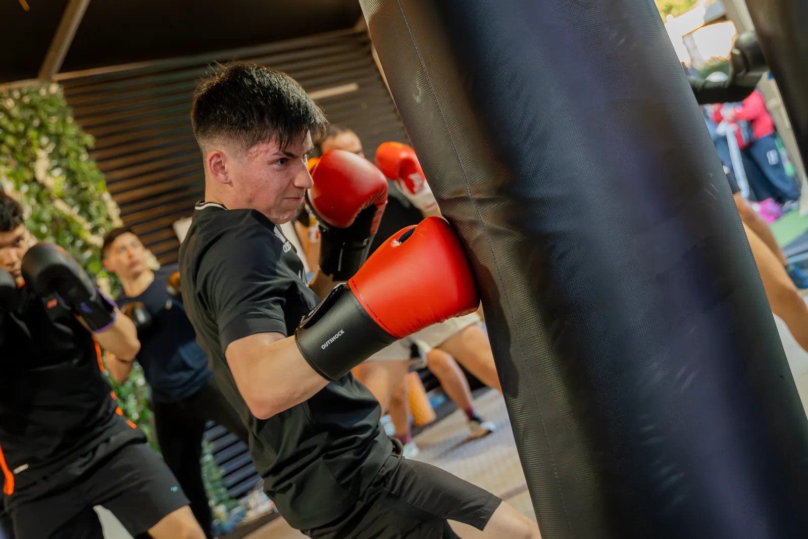 Entrenamiento de boxeo en EvoLuX Fight Center
